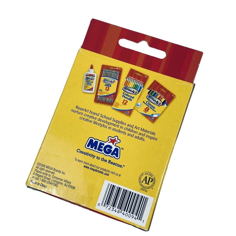 RoseArt Mega Crayons Bonus 27  Smooth Draw Color Discontinued Rose Art - Picture 10 of 14